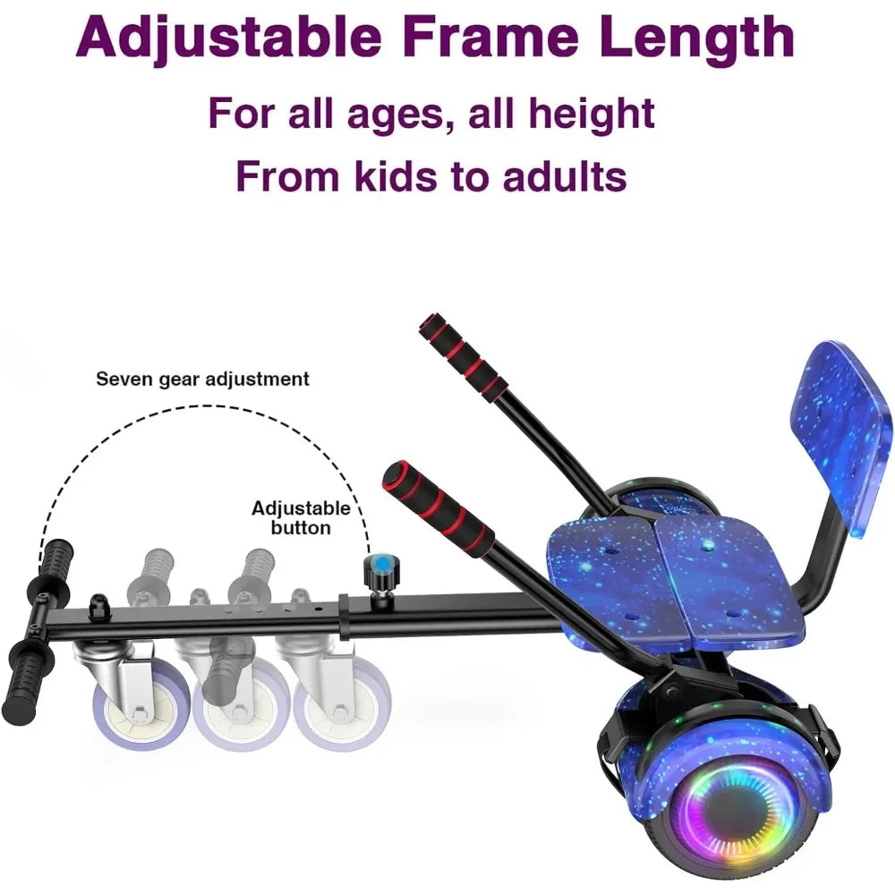 Hign-concerned Hoverboard Seat Attachment Go Kart For Kids - Wellness Outdoor Gear