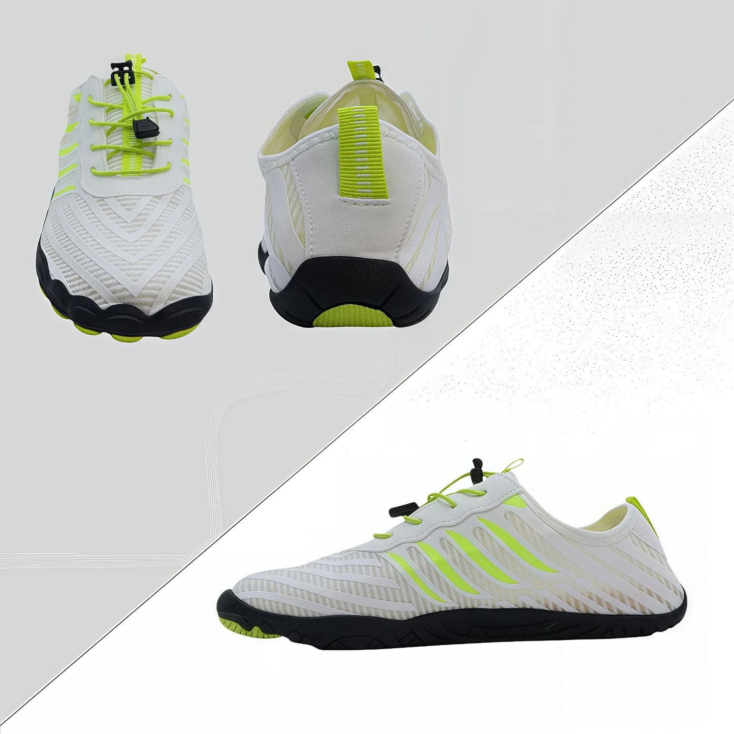 Quick Dry Non Slip Water Shoes Lightweight Breathable Stripe for Beach Sports - Wellness Outdoor Gear