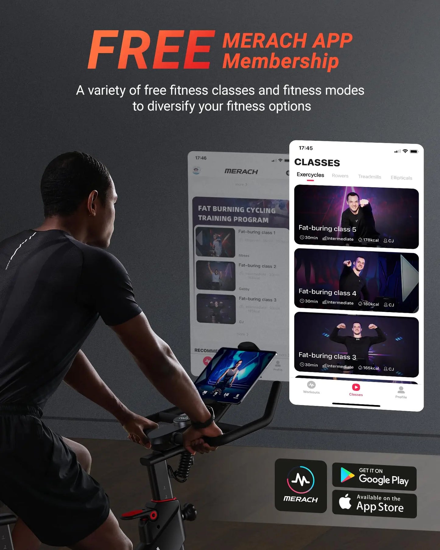 MERACH Indoor Exercise Bike with Bluetooth Resistance and APP Data Tracking - Wellness Outdoor Gear