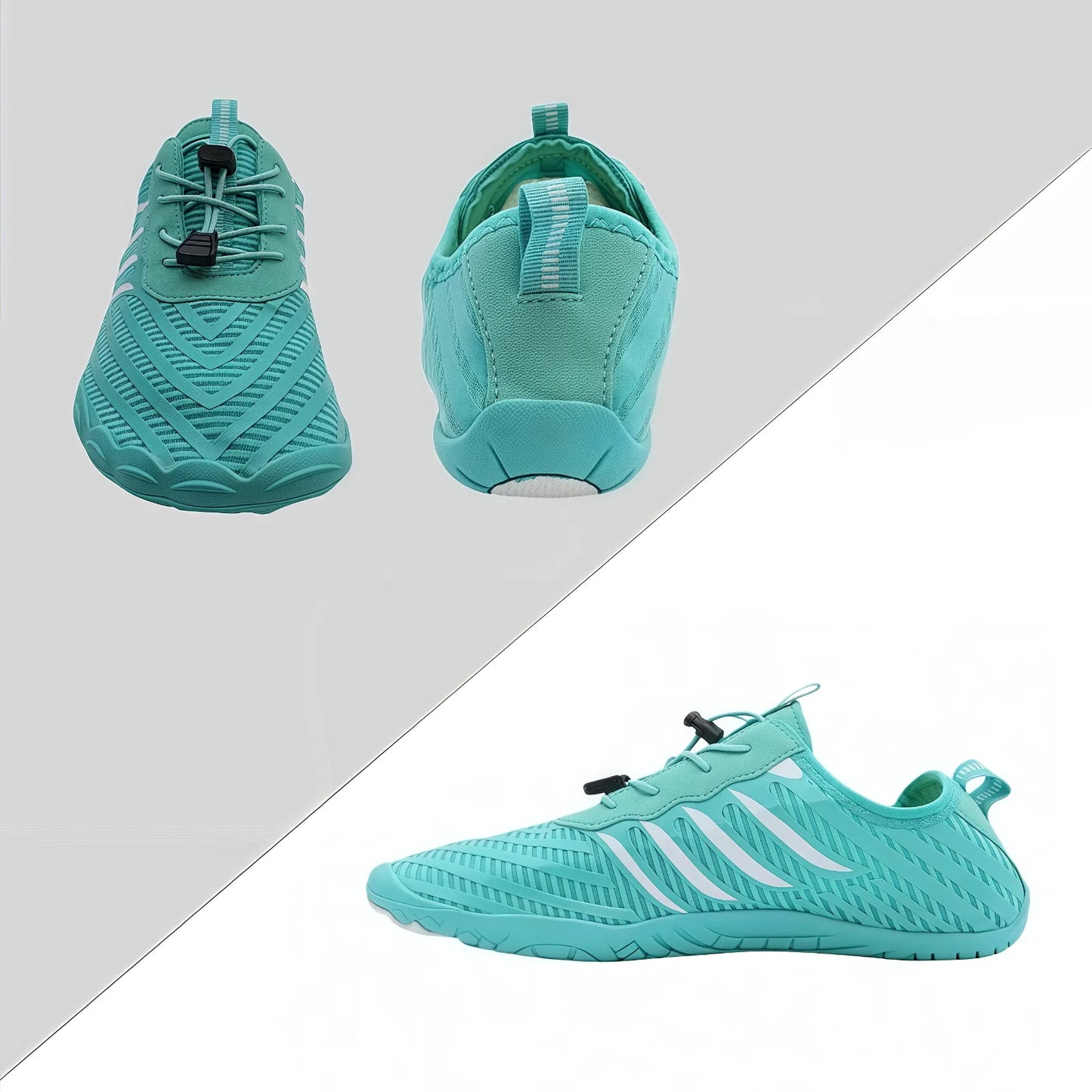 Quick Dry Non Slip Water Shoes Lightweight Breathable Stripe for Beach Sports - Wellness Outdoor Gear