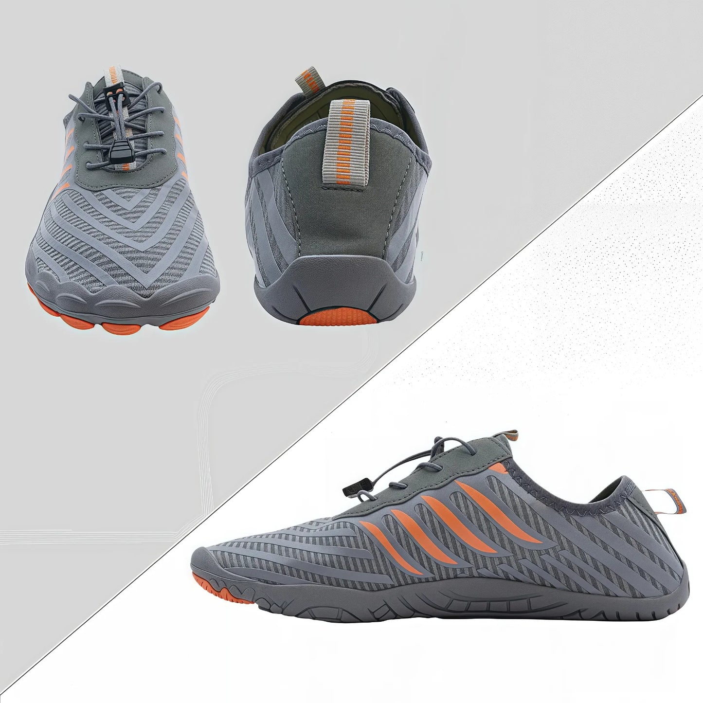 Quick Dry Non Slip Water Shoes Lightweight Breathable Stripe for Beach Sports - Wellness Outdoor Gear