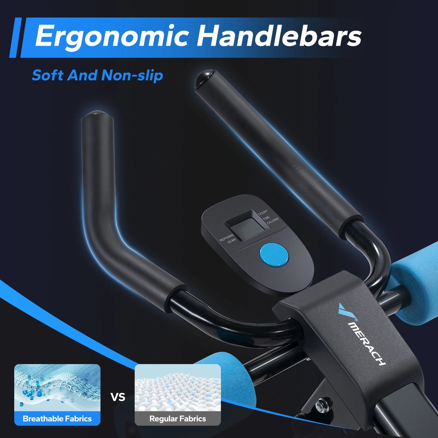 MERACH Ab Machine Adjustable Trainer Foldable Core Ab Exercise System