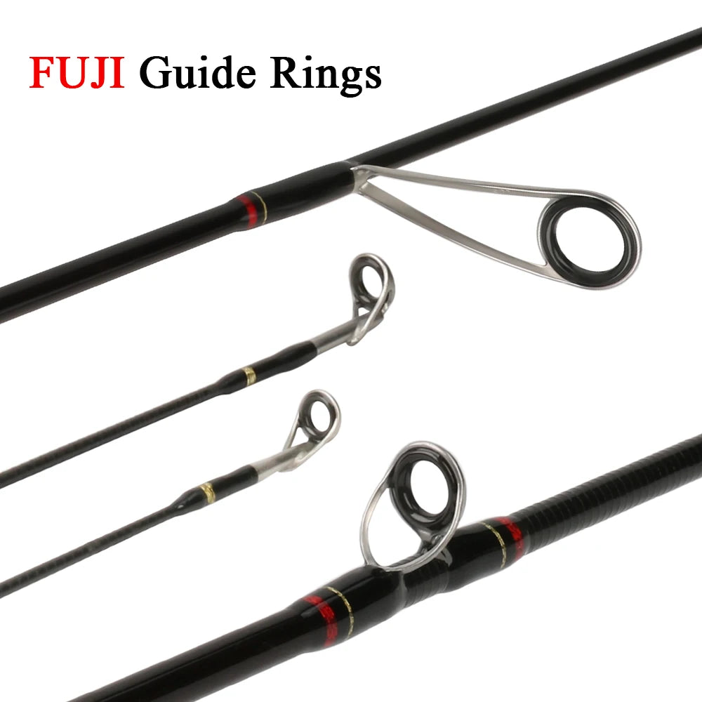 KUYING Teton UL Ultra-Light Soft Fishing Rod 1.8m 1.9m 1.92m Carbon Casting Spinning Rod - Wellness Outdoor Gear
