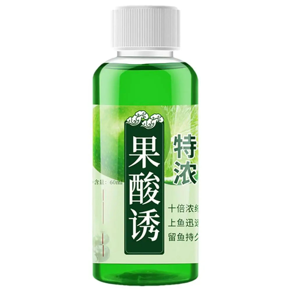 High Concentration Fish Attractant Liquid 60ml Flavored Bait Additive for Deep Sea Fishing - Wellness Outdoor Gear