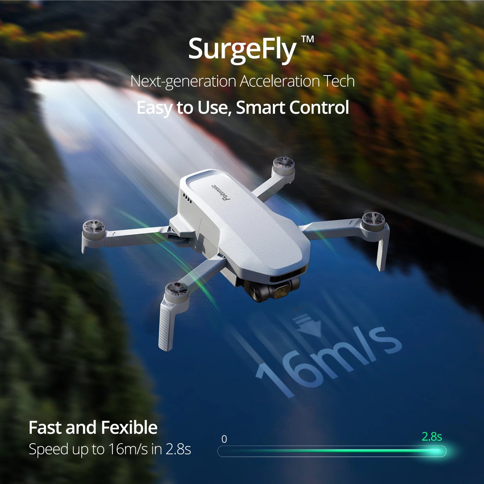 Used Potensic ATOM SE GPS Drone with 4K Camera Lightweight Foldable and FPV Transmission - Wellness Outdoor Gear