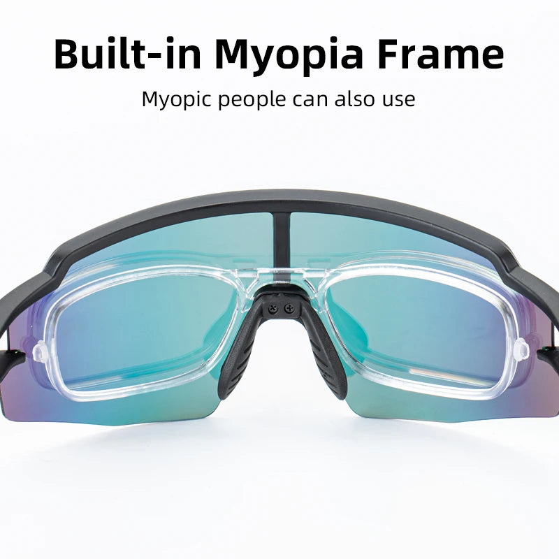 Rockbros Photochromic Polarized Cycling Glasses UV400 - Wellness Outdoor Gear