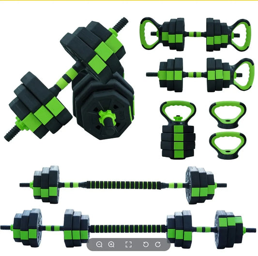 66lbs 88lbs 4 in 1 Adjustable Kettlebell Dumbbell Set for Home Gym Strength Training - Wellness Outdoor Gear