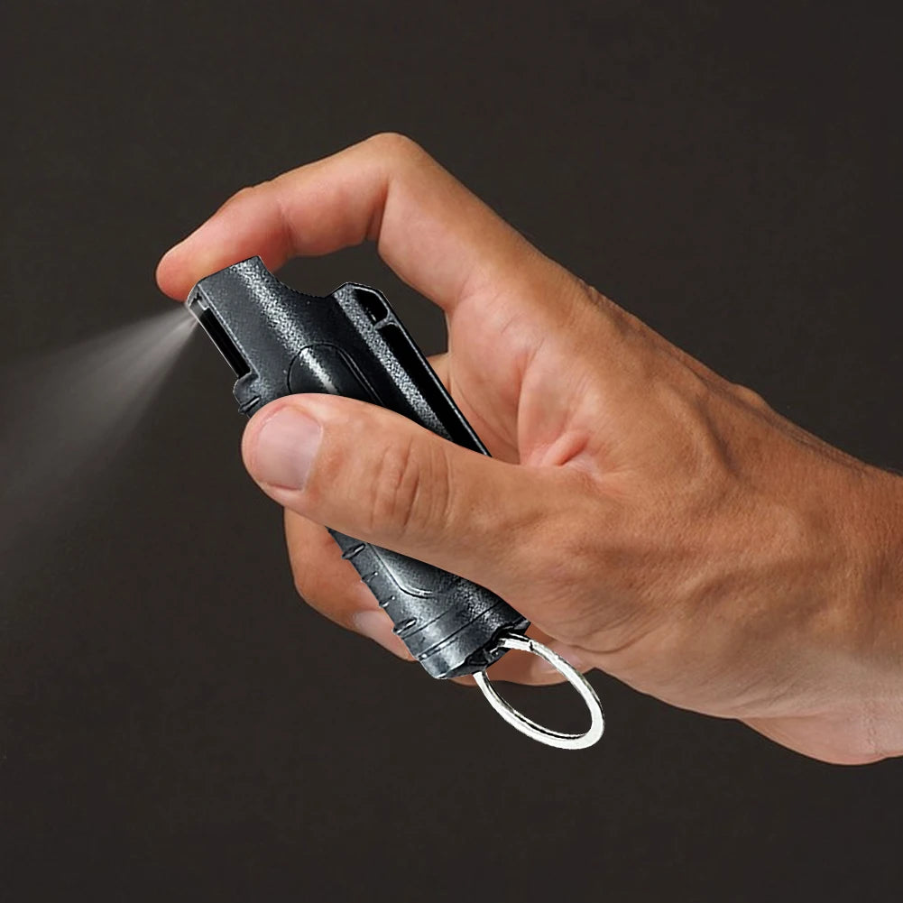 20ml Multipurpose Pepper Spray Keychain Reusable Personal Defense Spray for Women and Men - Wellness Outdoor Gear