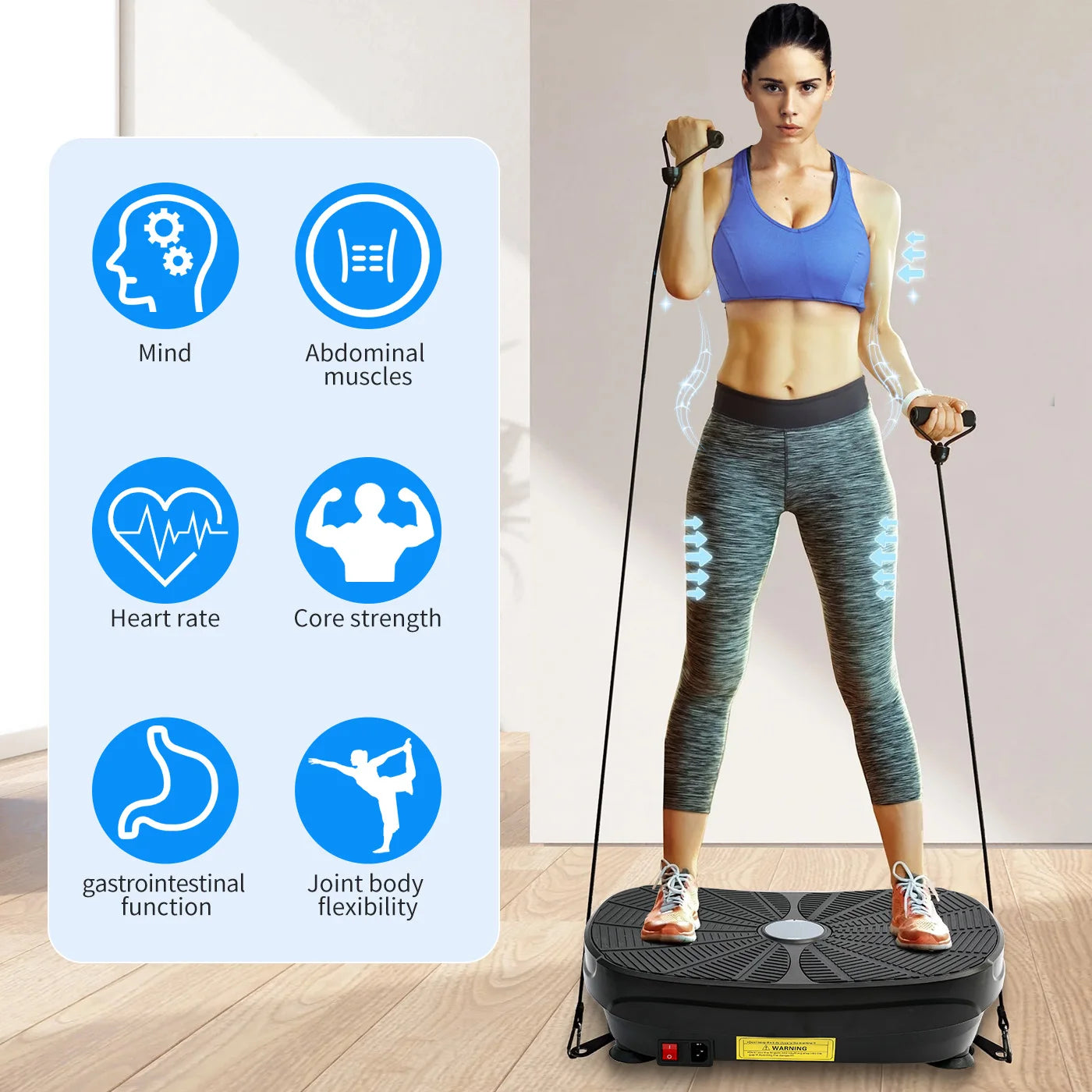 Vibration Plate Exercise Machine For Whole Body Workout - Wellness Outdoor Gear