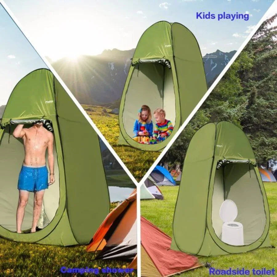 Hign-concerned Camping Shower Tent Instant Pop Up Privacy Shelter