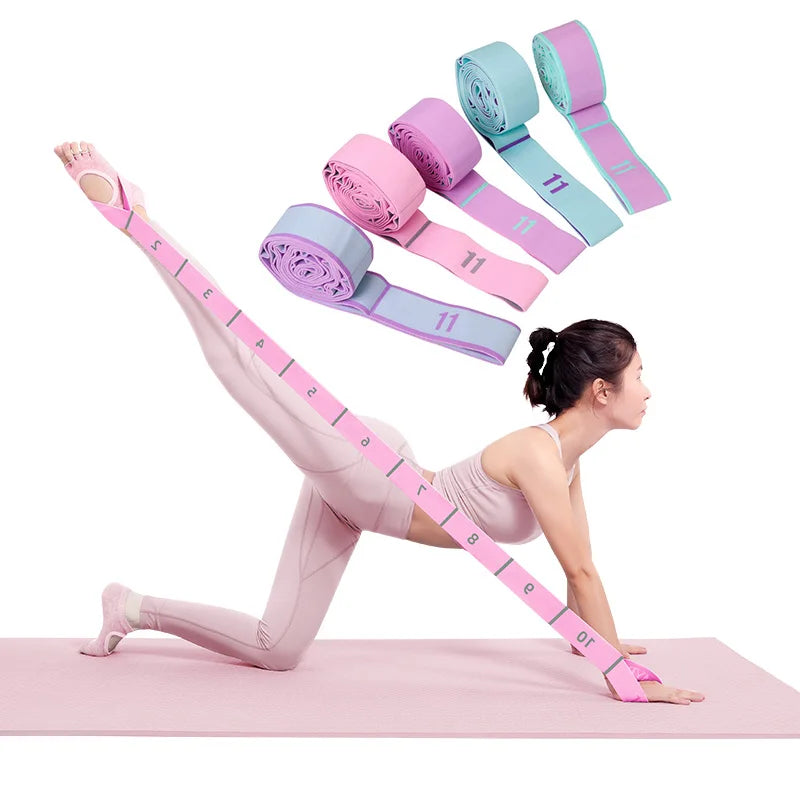 Yoga Elastic Resistance Band for Back Stretch and Rehab - Wellness Outdoor Gear