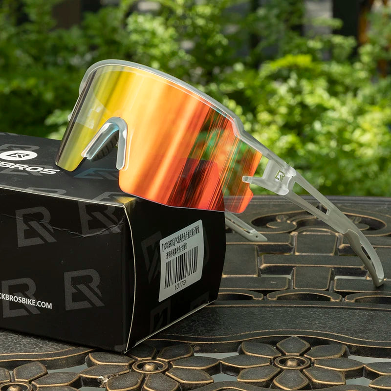 Rockbros Photochromic Polarized Cycling Glasses UV400 - Wellness Outdoor Gear