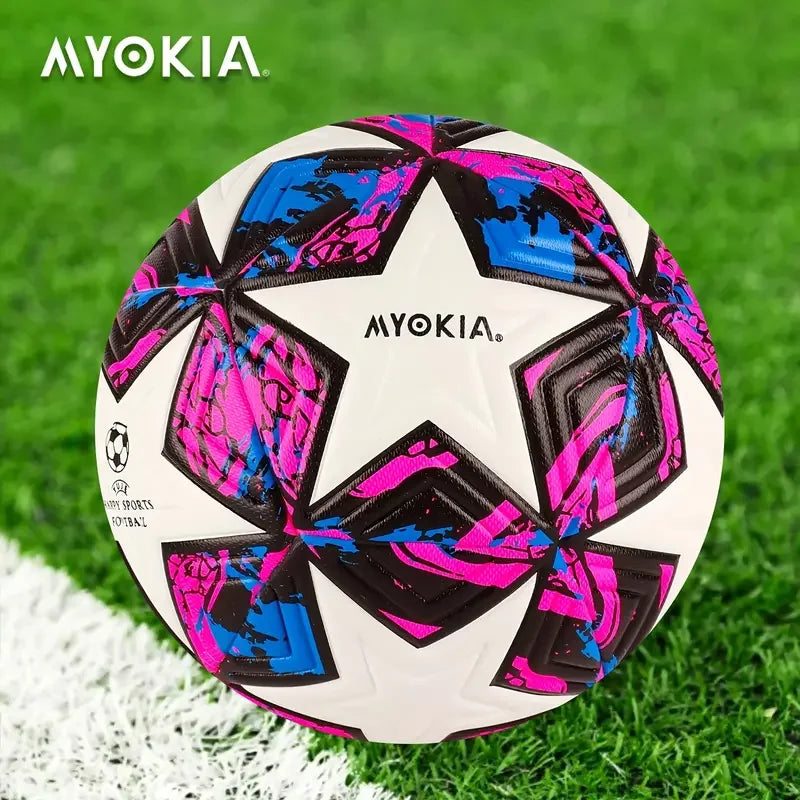 Craftsmanship PU Leather Seamless Soccer Ball Resistant - Wellness Outdoor Gear