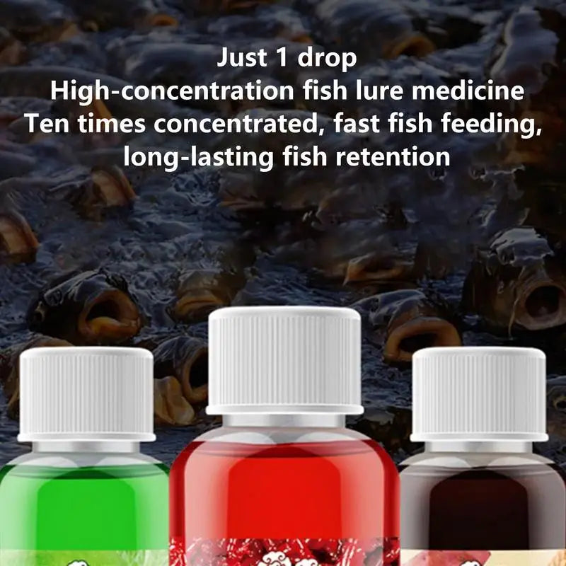 High Concentration Fish Attractant Liquid 60ml Flavored Bait Additive for Deep Sea Fishing - Wellness Outdoor Gear
