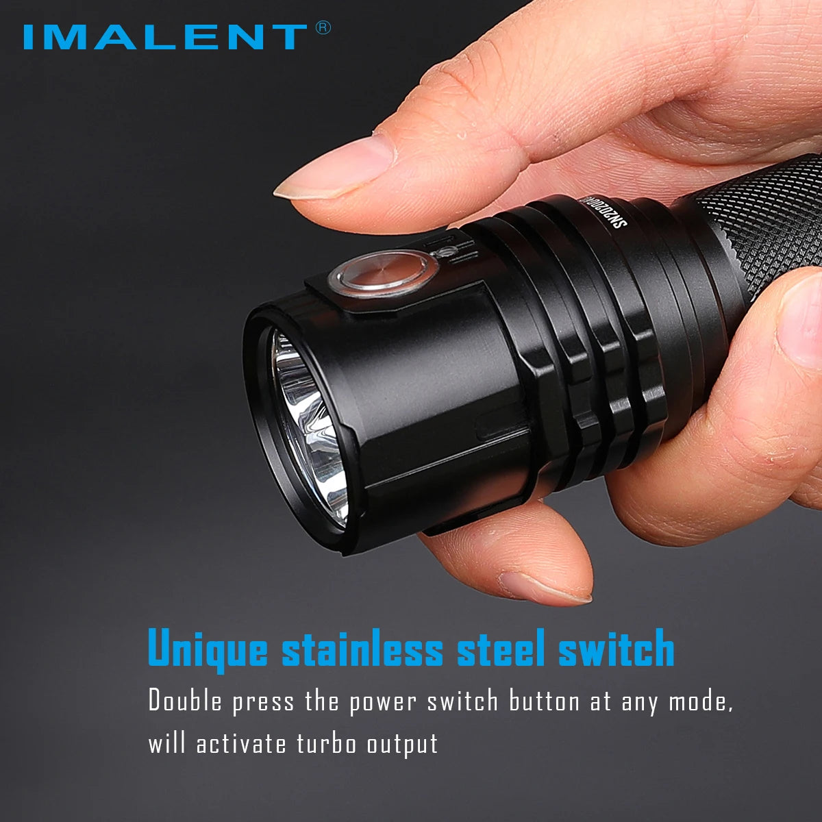 Imalent MS03 EDC Flashlight 13000 Lumen Rechargeable Waterproof Torch