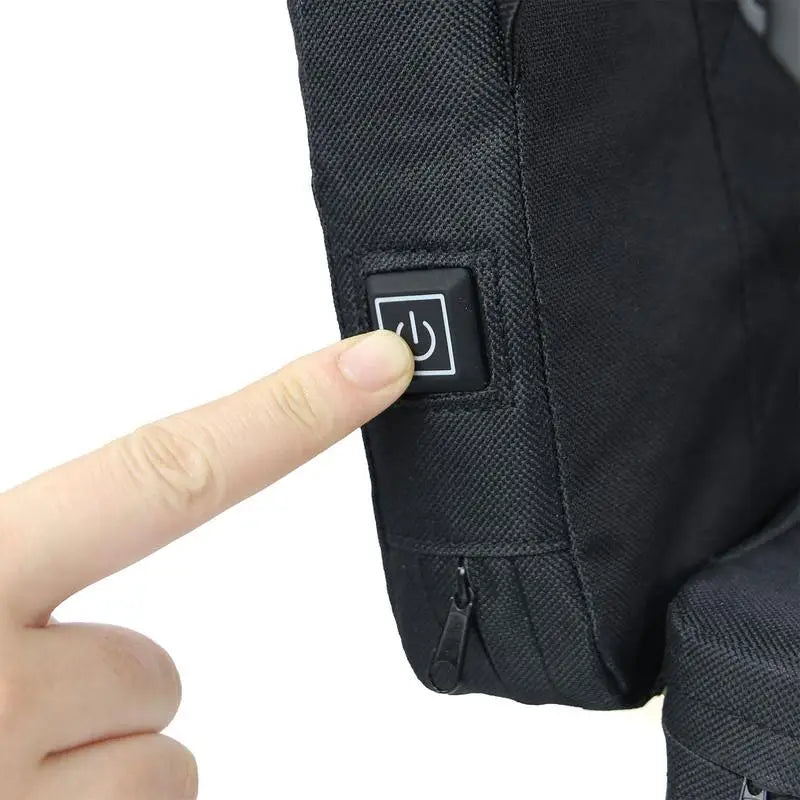 Portable Foldable Heated Stadium Seat Cushion with USB 3 Speed Temperature Control - Wellness Outdoor Gear