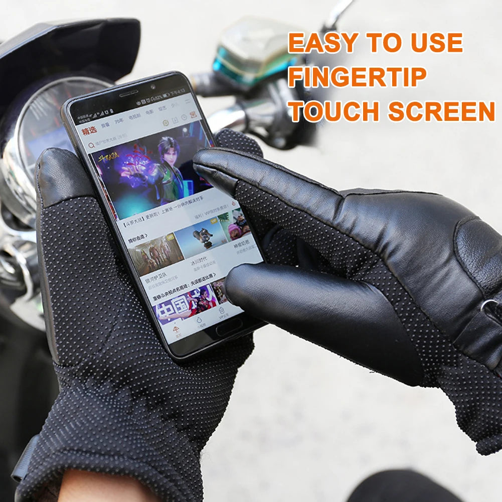 USB 5V Electric HeatedThermalGloves for Motorcycle Winter Weatherproof Touchscreen - Wellness Outdoor Gear