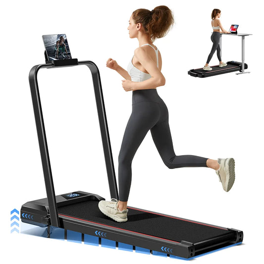 UMAY Walking Pad Treadmill with Incline for Home Office Lightweight Diamond Belt Design - Wellness Outdoor Gear