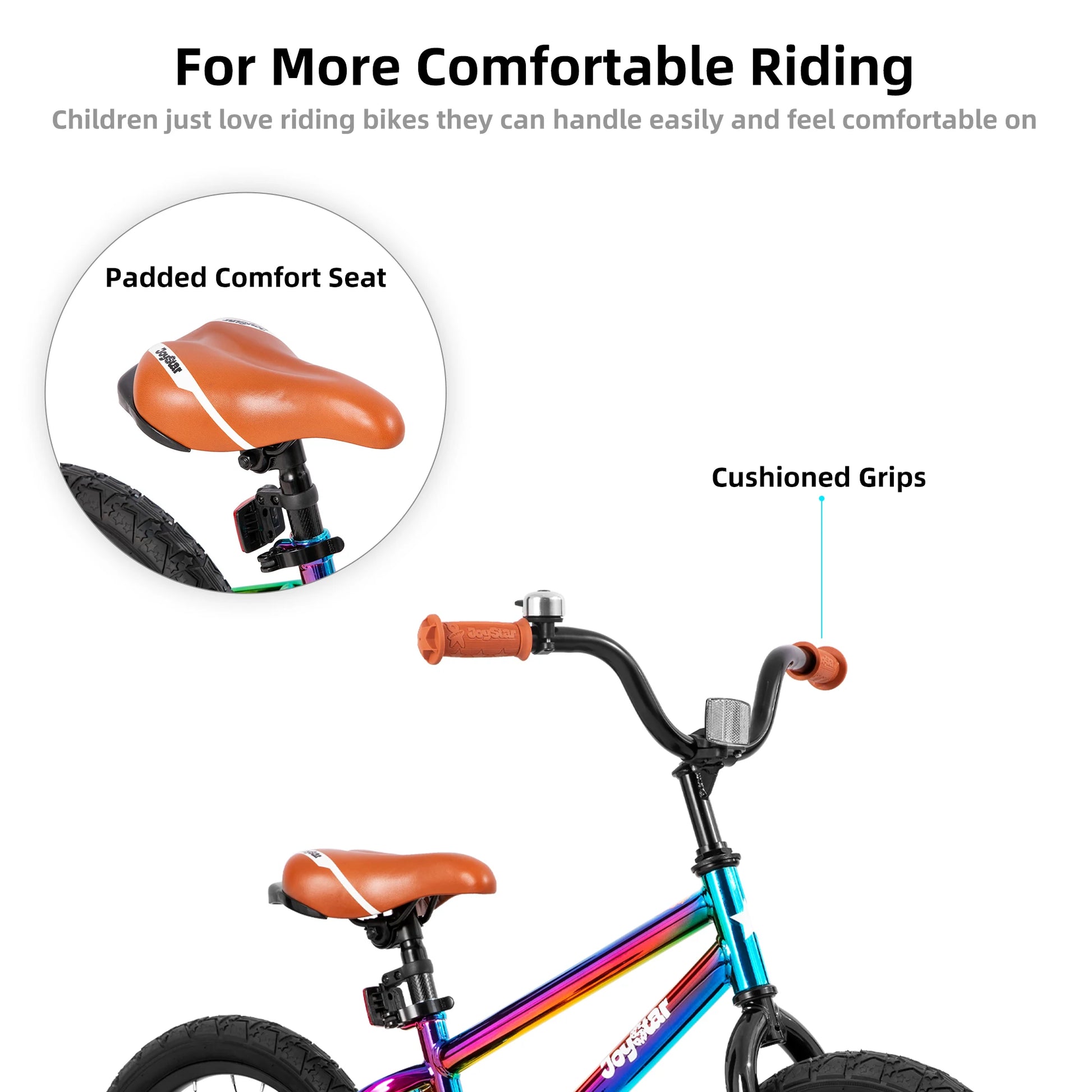 JOYSTAR Kids Bike for Boys and Girls Ages 2 to 9 Years Old 12 to 18 Inch BMX Style - Wellness Outdoor Gear