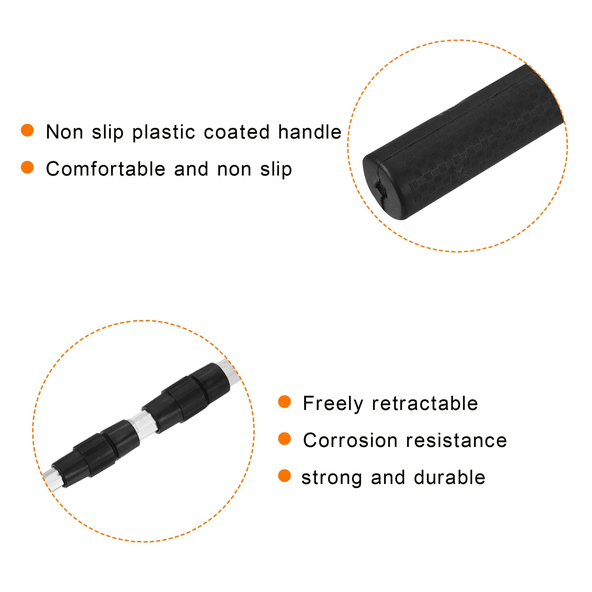 UXCELL Folding Fishing Net With Telescopic Aluminum Pole - Wellness Outdoor Gear