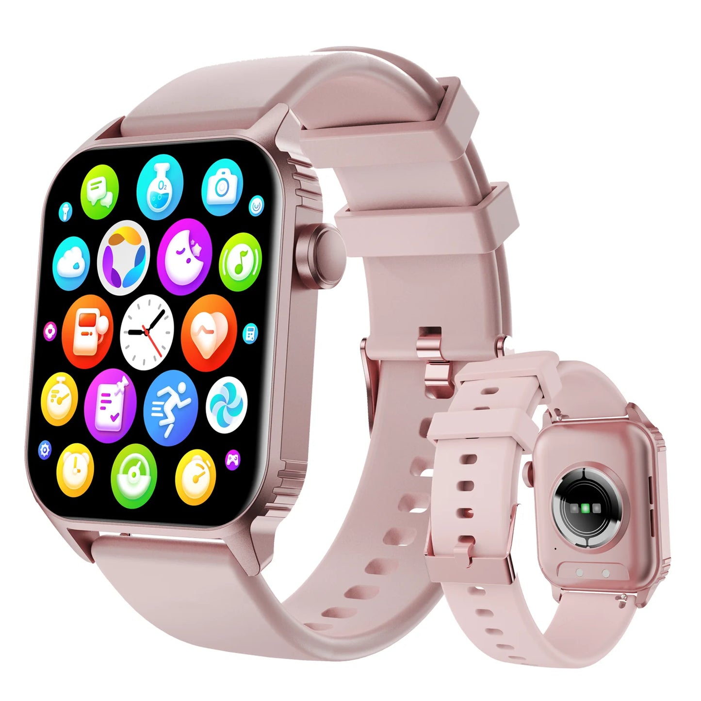 TG08 Smart Watch 1.85 Inch Waterproof Fitness Tracker With Call Function and 100 Sport Modes - Wellness Outdoor Gear