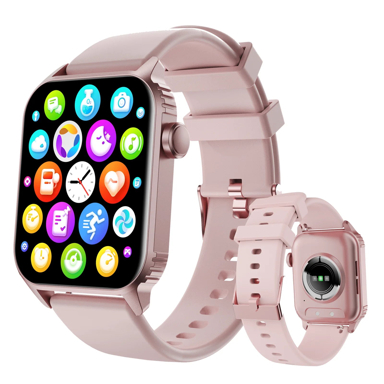 TG08 Smart Watch 1.85 Inch Waterproof Fitness Tracker With Call Function and 100 Sport Modes - Wellness Outdoor Gear
