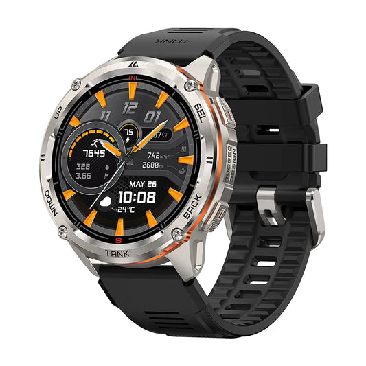 KOSPET Tank T3 Ultra GPS Smart Watch for Men with Compass and Altimeter 5ATM Waterproof - Wellness Outdoor Gear
