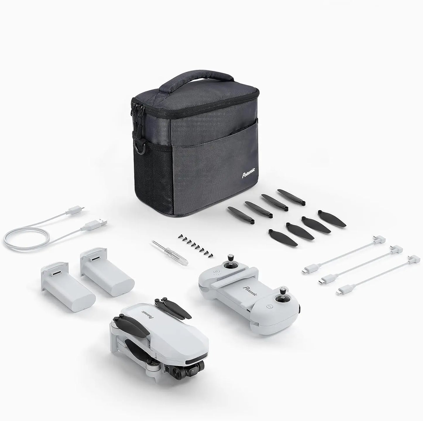 Used Potensic ATOM SE GPS Drone with 4K Camera Lightweight Foldable and FPV Transmission - Wellness Outdoor Gear