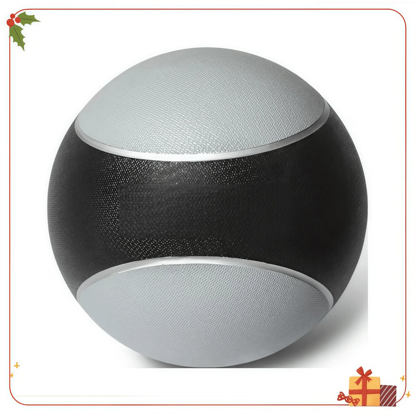 Rubber Barbell Medicine Ball For Core And Balance Training