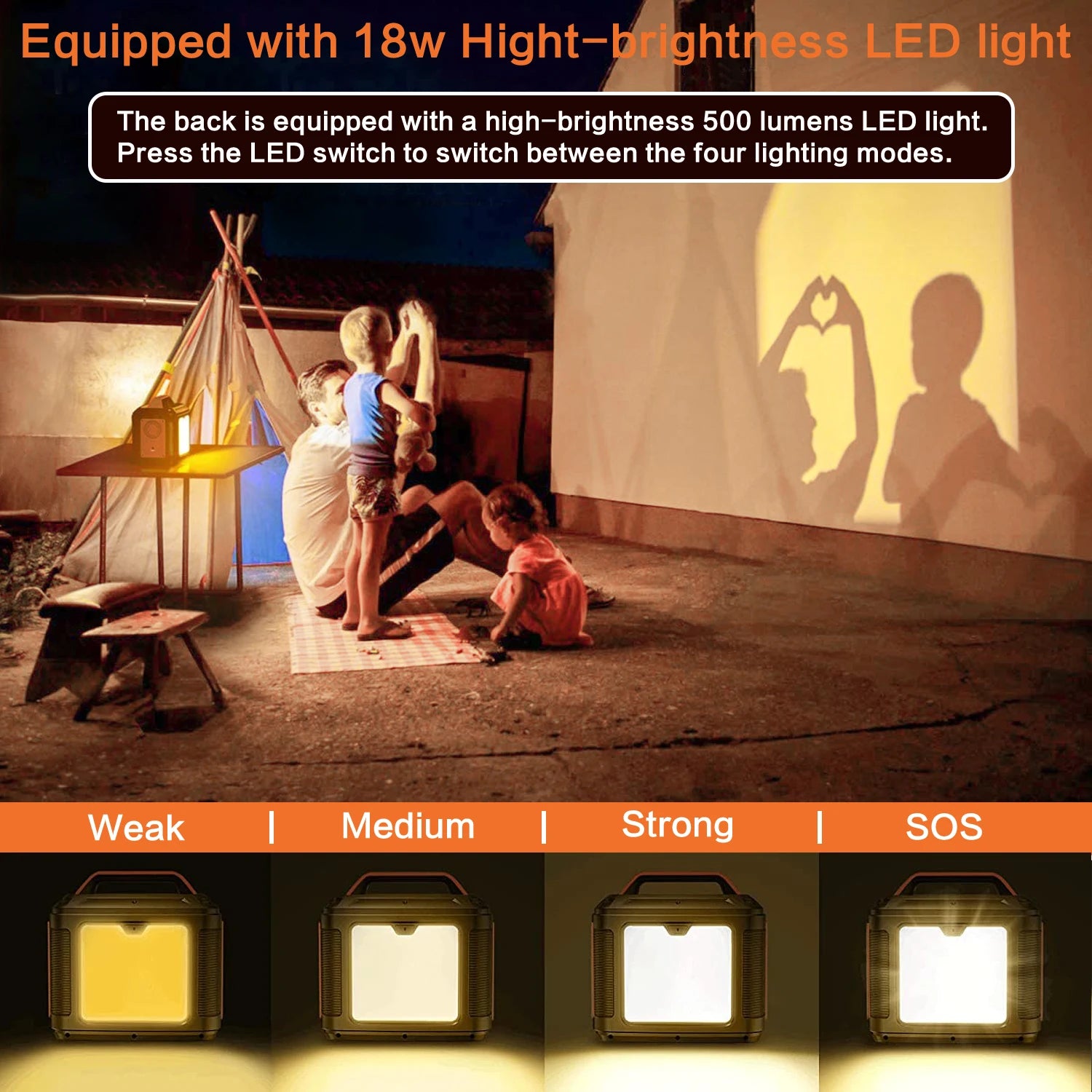 SBAOH Portable Power Station 300W 296Wh Solar Generator - Wellness Outdoor Gear