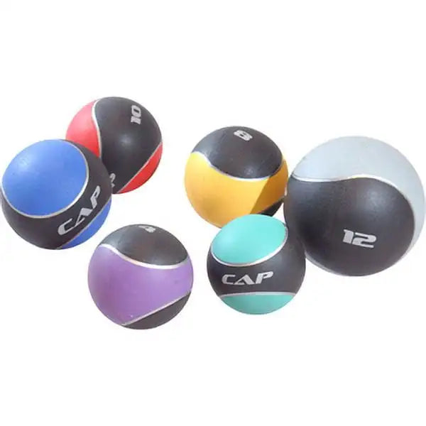 Rubber Barbell Medicine Ball For Core And Balance Training