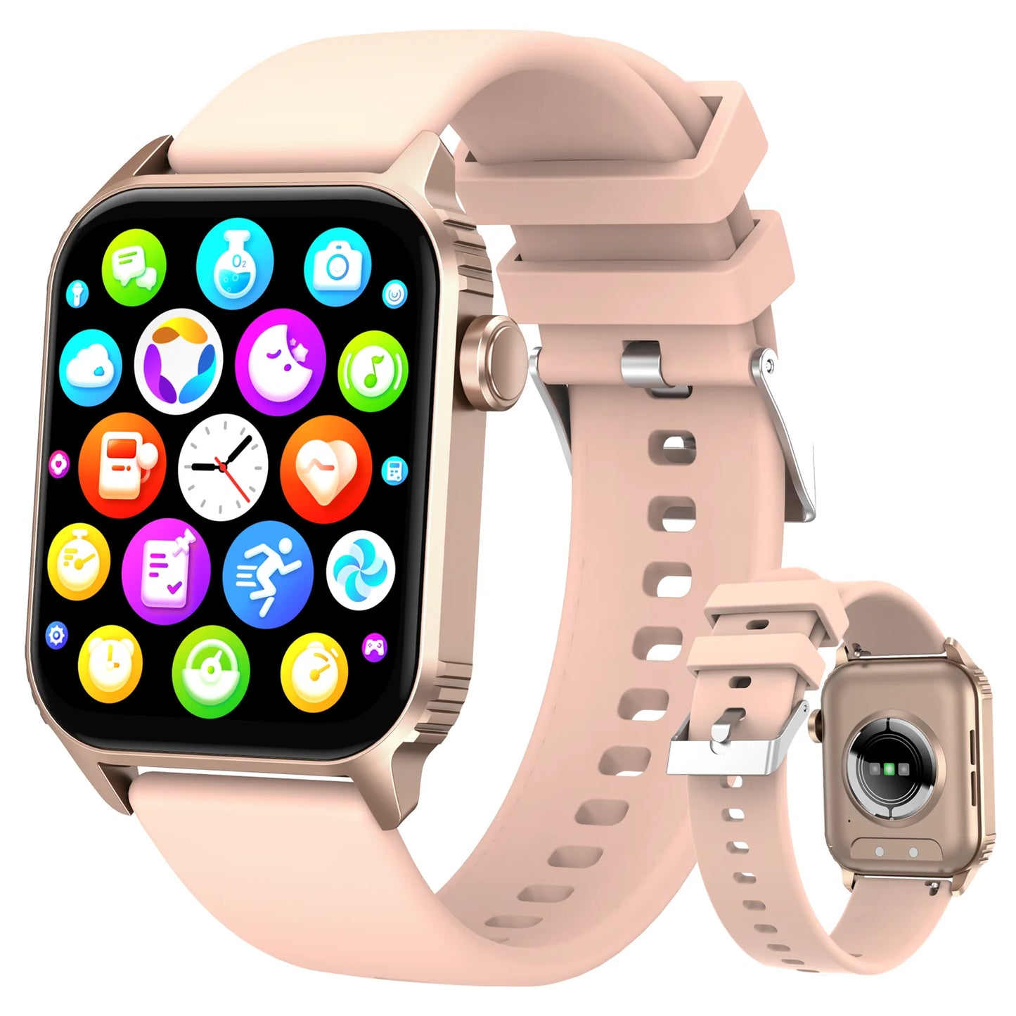 TG08 Smart Watch 1.85 Inch Waterproof Fitness Tracker With Call Function and 100 Sport Modes - Wellness Outdoor Gear
