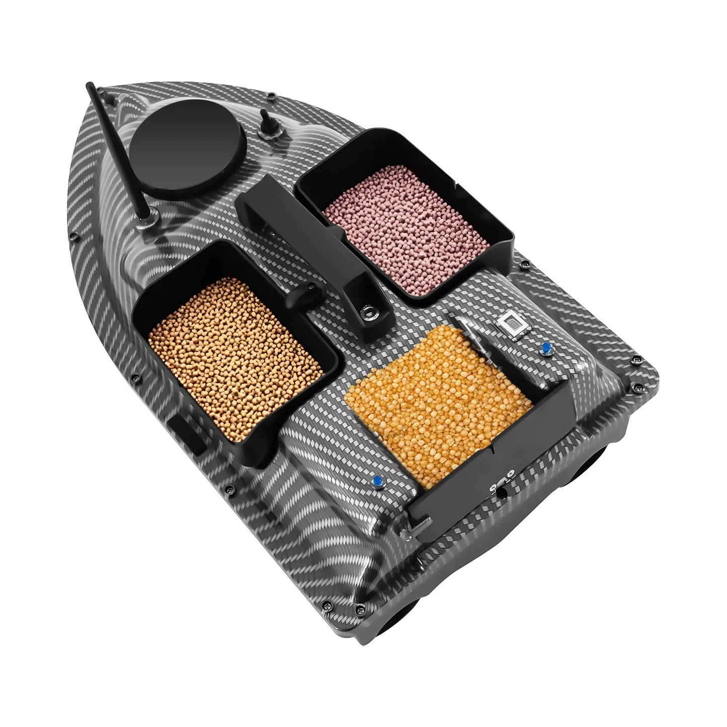 52W RC Fishing Bait Boat With LCD Screen Wind Resistant