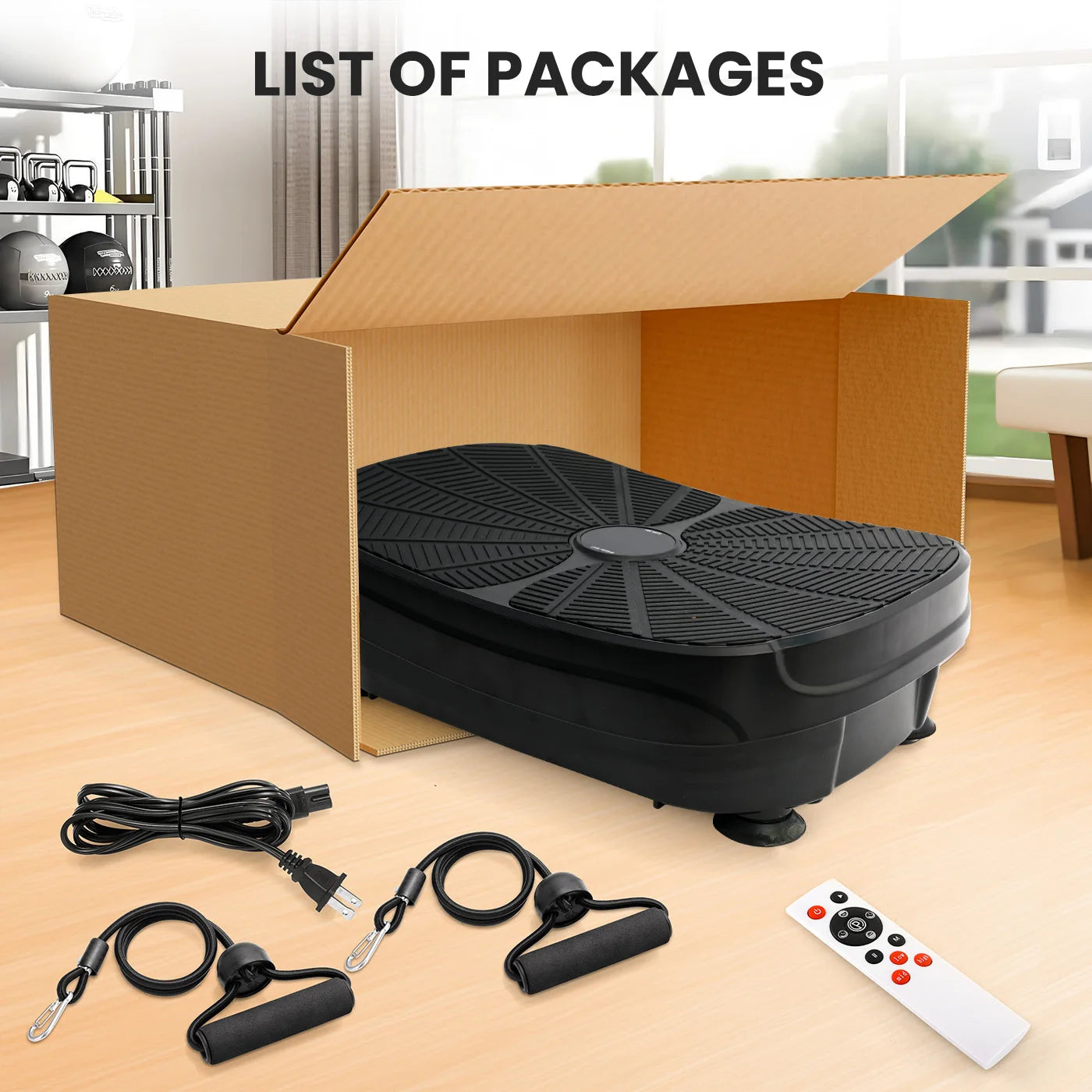 Vibration Plate Exercise Machine For Whole Body Workout - Wellness Outdoor Gear