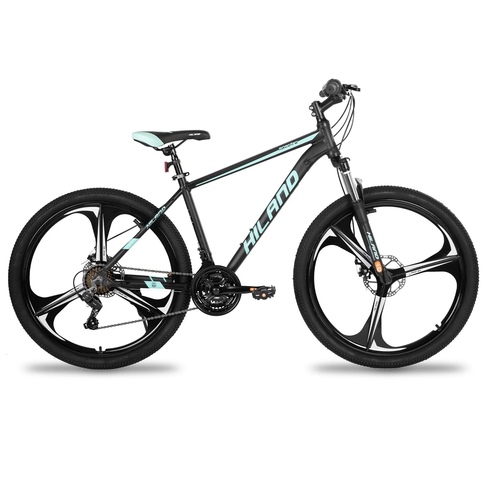 Hiland Mountain Bike with Shimano 21 Speed Drivetrain and Disc Brakes for Men and Women - Wellness Outdoor Gear
