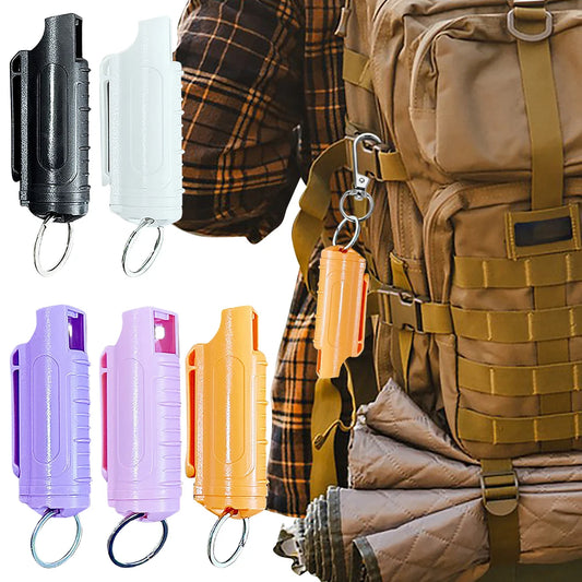 20ml Multipurpose Pepper Spray Keychain Reusable Personal Defense Spray for Women and Men - Wellness Outdoor Gear