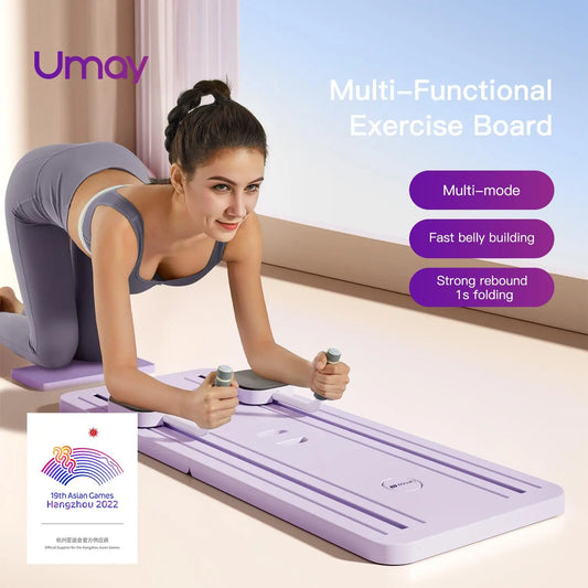 Umay Multifunctional Ab Exercise Board for Home Pilates and Core Strength Training - Wellness Outdoor Gear