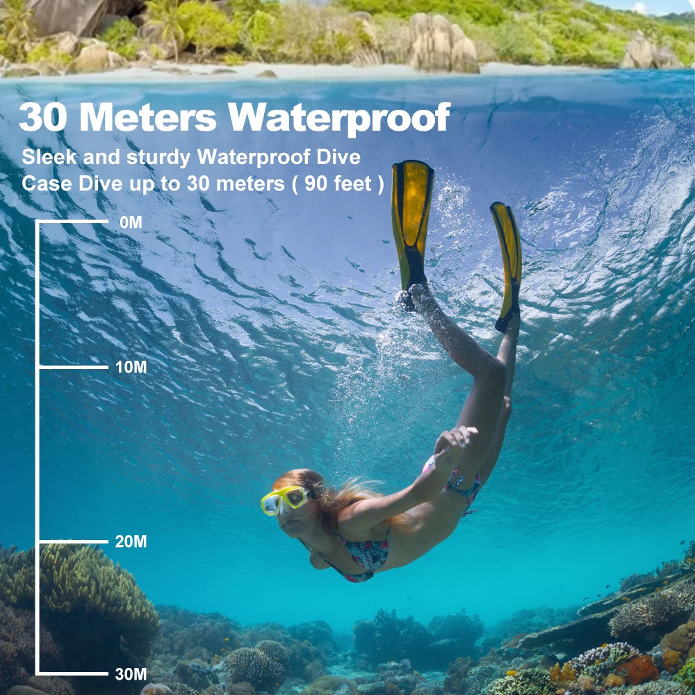 Ultra HD 4K Action Camera with Wi-Fi 16MP 2 Inch Screen 170 Degree Wide Angle - Wellness Outdoor Gear