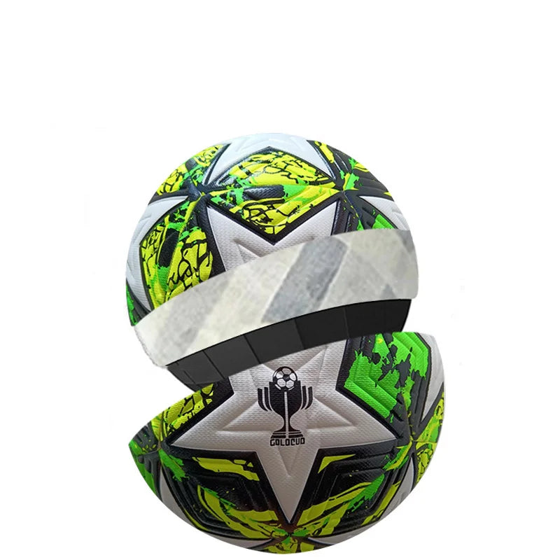 Craftsmanship PU Leather Seamless Soccer Ball Resistant - Wellness Outdoor Gear