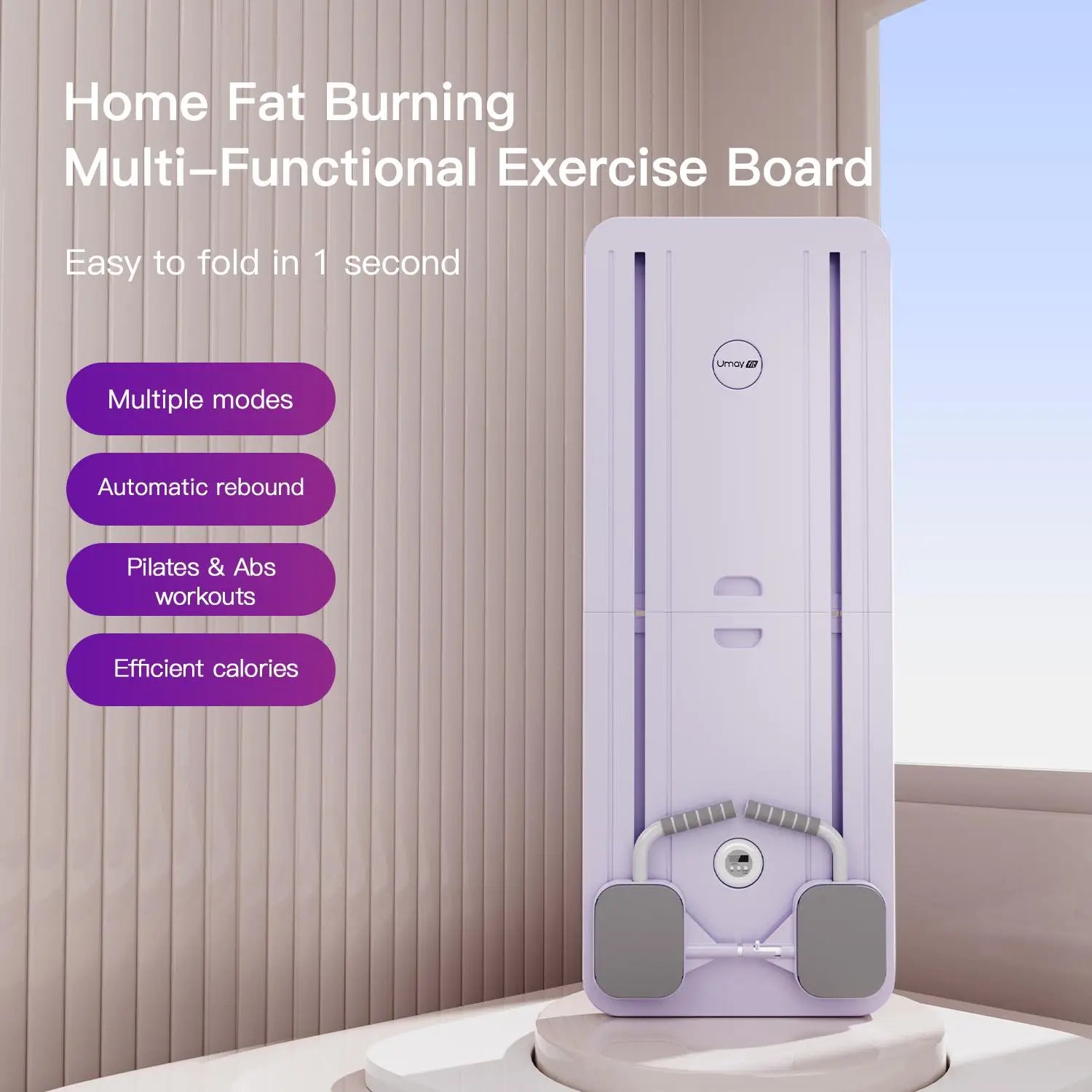 Umay Multifunctional Ab Exercise Board for Home Pilates and Core Strength Training - Wellness Outdoor Gear