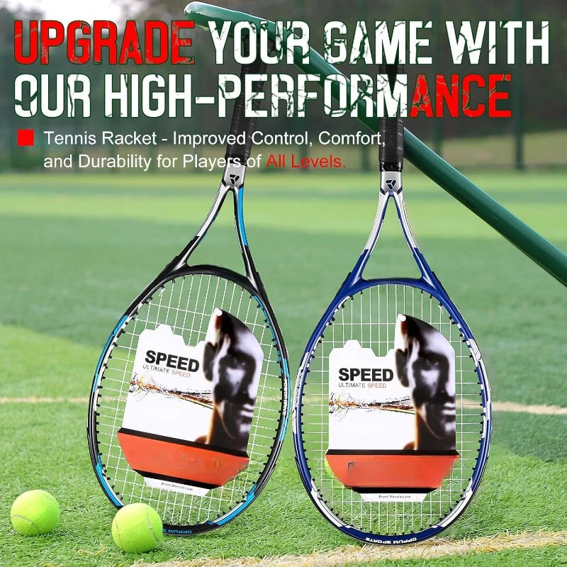 Hign-Concerned Pro Tennis Rackets Lightweight Durable - Wellness Outdoor Gear