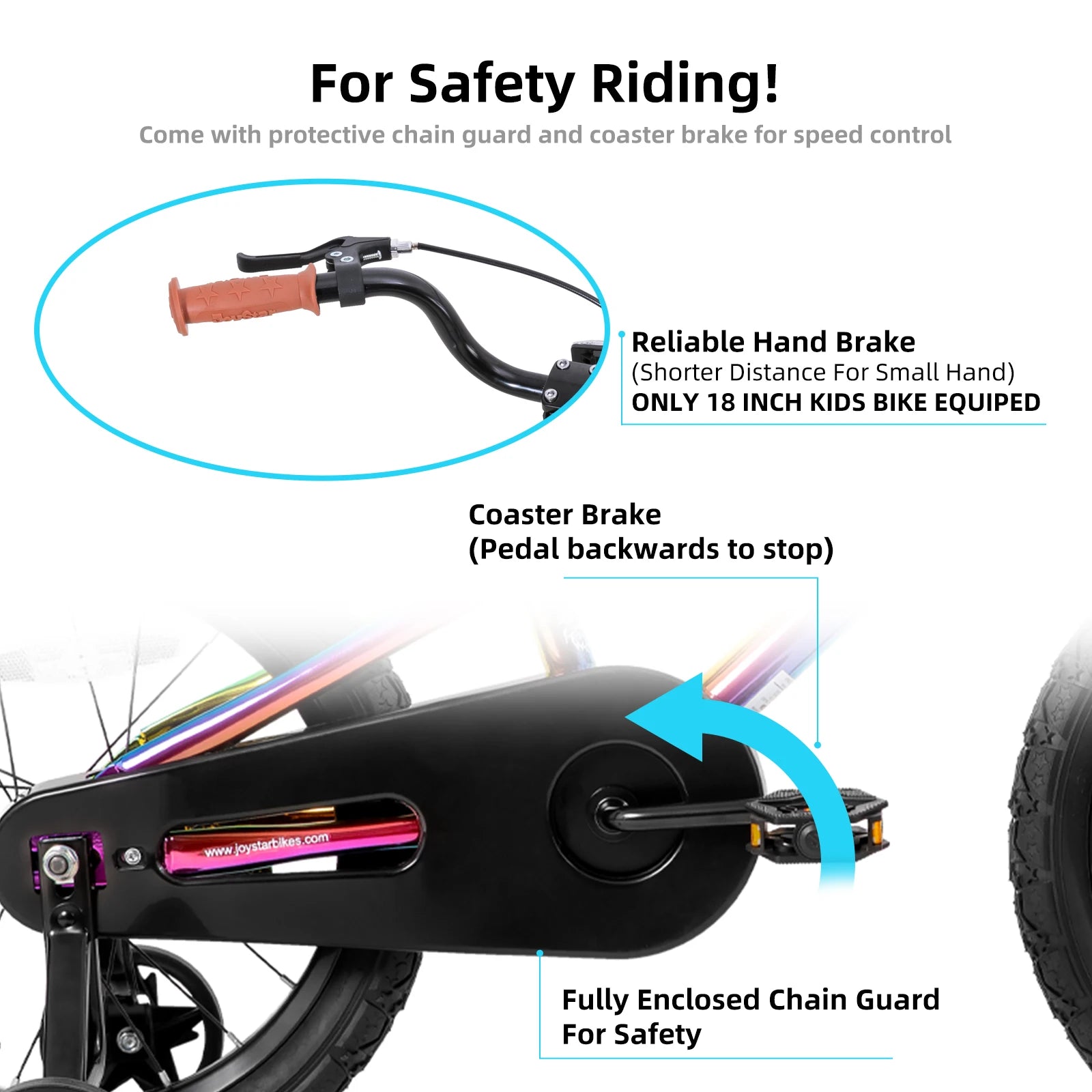 JOYSTAR Kids Bike for Boys and Girls Ages 2 to 9 Years Old 12 to 18 Inch BMX Style - Wellness Outdoor Gear