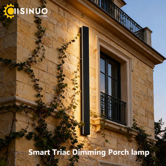 IISINUO Outdoor Wall Light Triac Dimming IP67 Stainless Steel