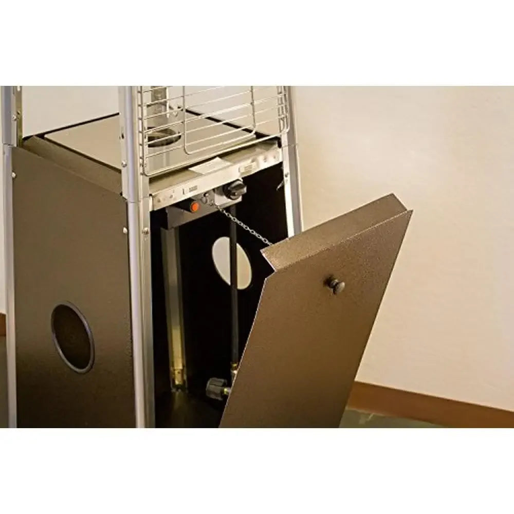 XMSJ Pyramid Glass Tube Gas Patio Heater 40,000 BTU CSA - Wellness Outdoor Gear