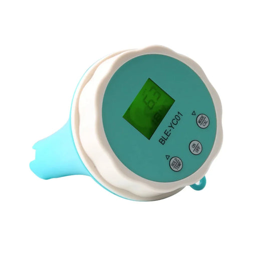 6 in 1 Residual Chlorine Monitor with Backlit LCD for Home Pool Water Quality Testing - Wellness Outdoor Gear