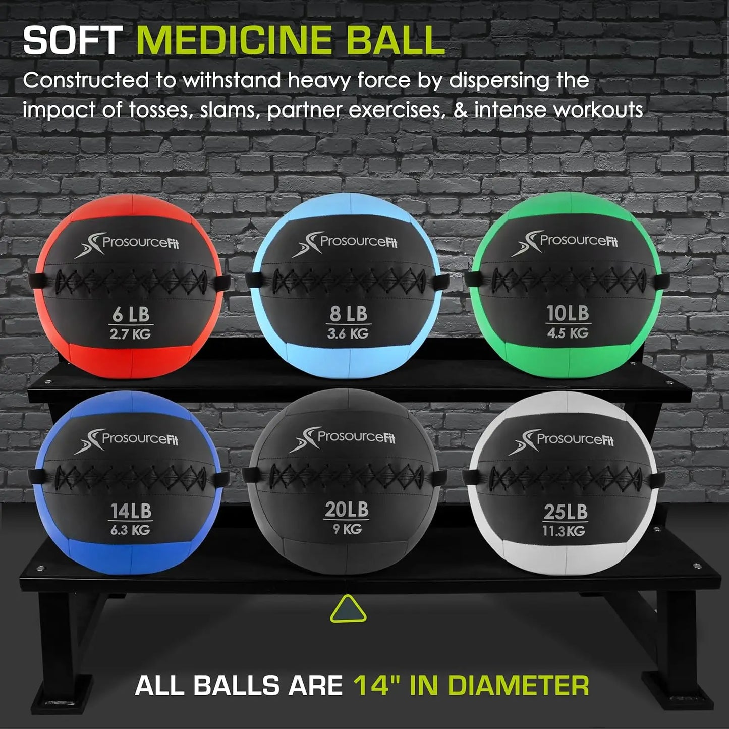 Soft Medicine Balls And Wall Balls For Full Body Training