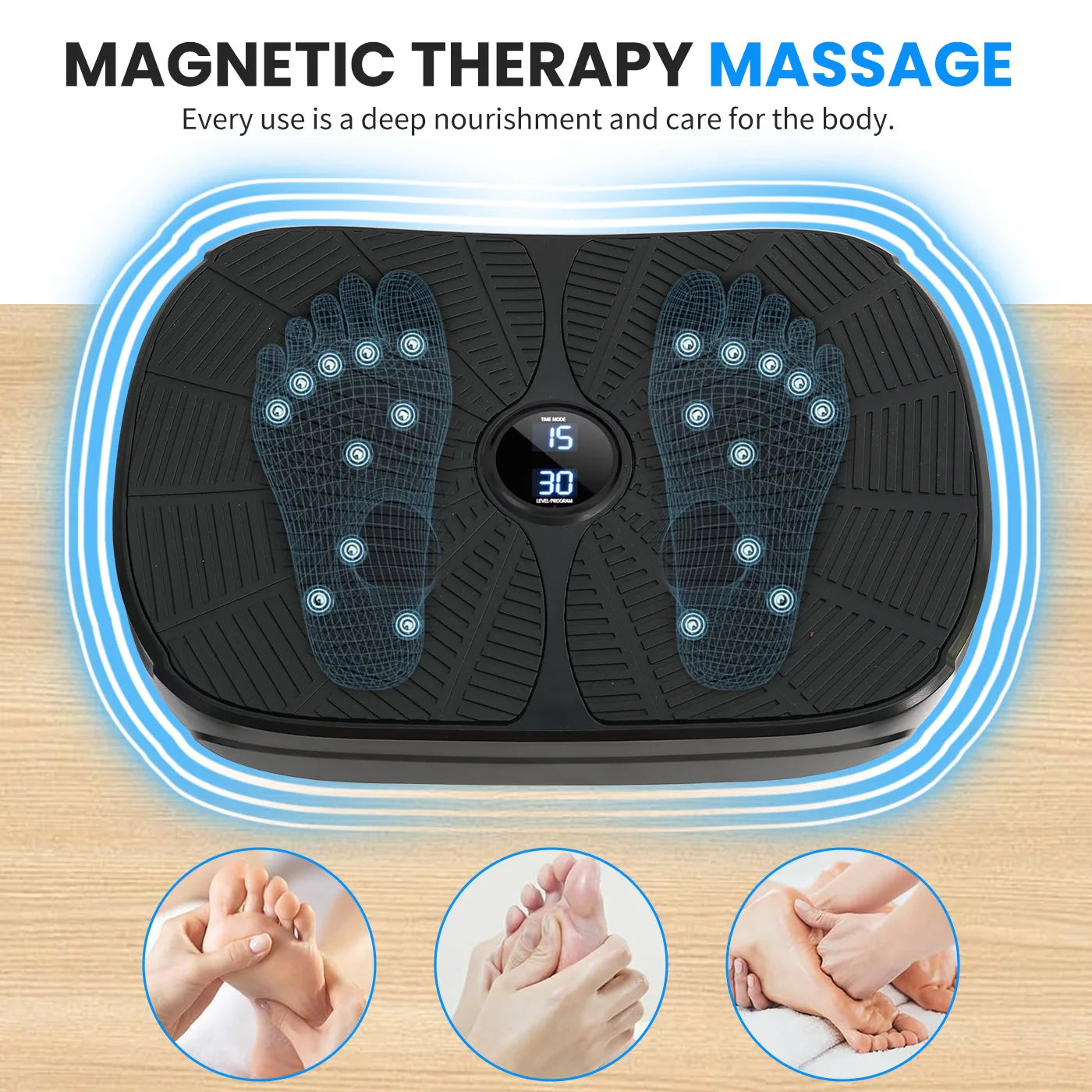 Vibration Plate Exercise Machine For Whole Body Workout - Wellness Outdoor Gear